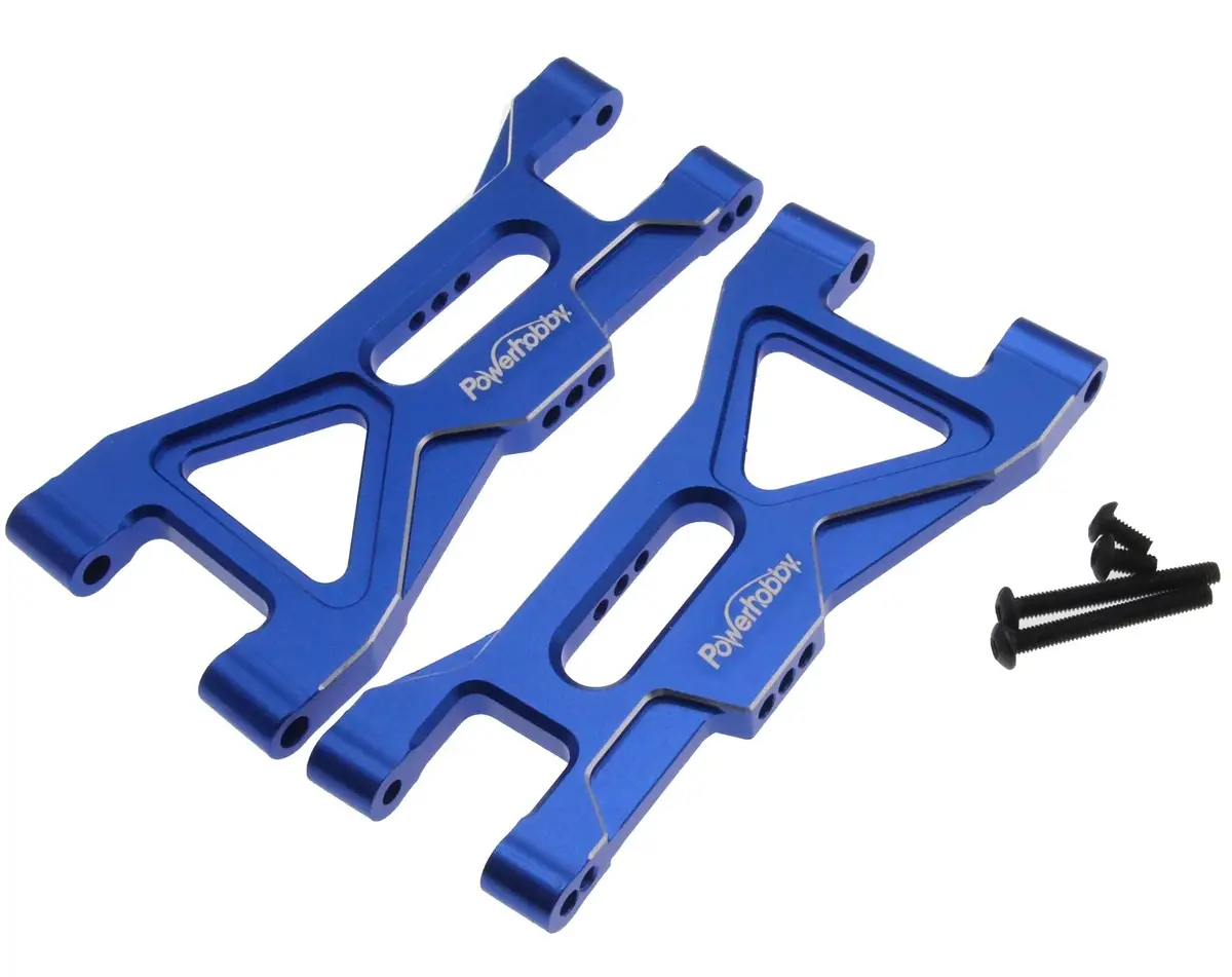 Aluminum Front Lower Suspension Arms Blue Arrma Gorgon 1