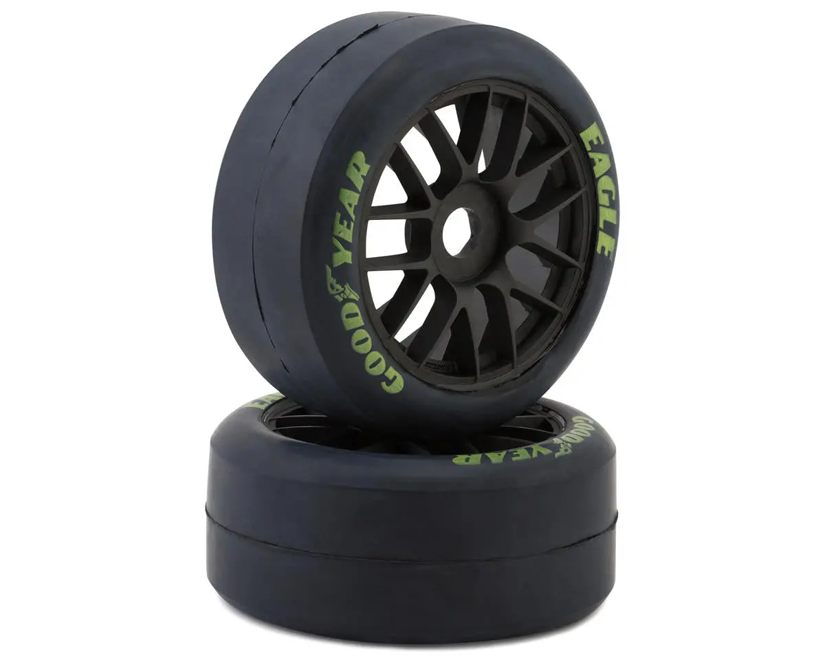 Pro-Line Infraction 6S Goodyear Nascar Car Belted Pre-Mounted Tires (2) (Soft) 1