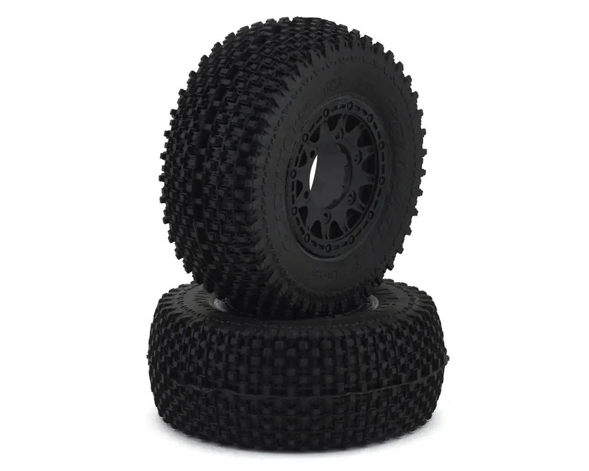 Gladiator Sc Tires W/Raid Wheels (Black) (2) (Electric Rear) (M2) W/12Mm Hex 1