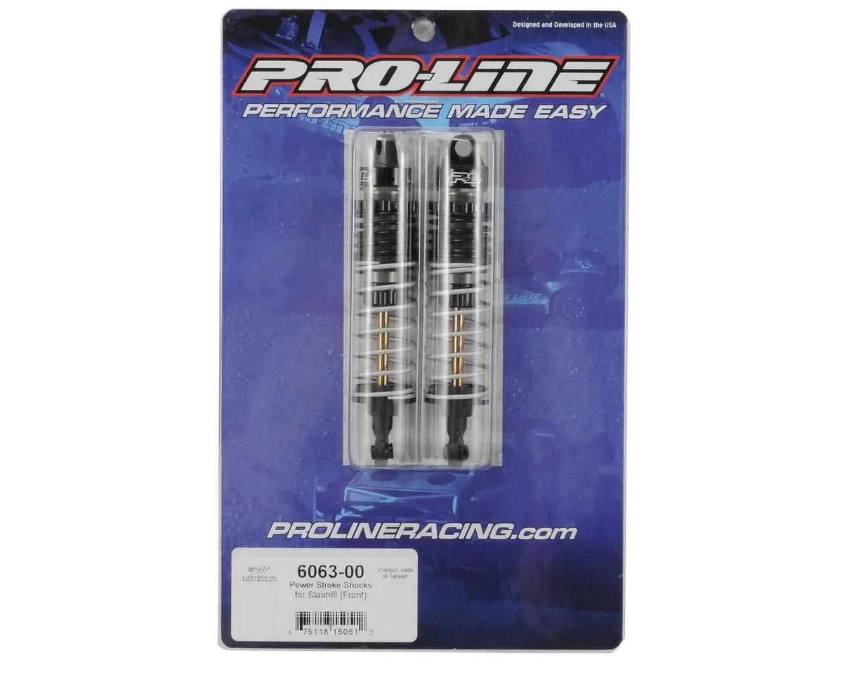 Pro-Line Powerstroke Front Shocks For Traxxas Slash (2) 2