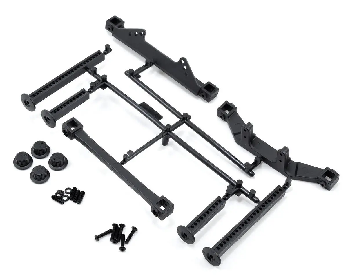 Extended Front & Rear Body Mount Set For Traxxas Slash 1
