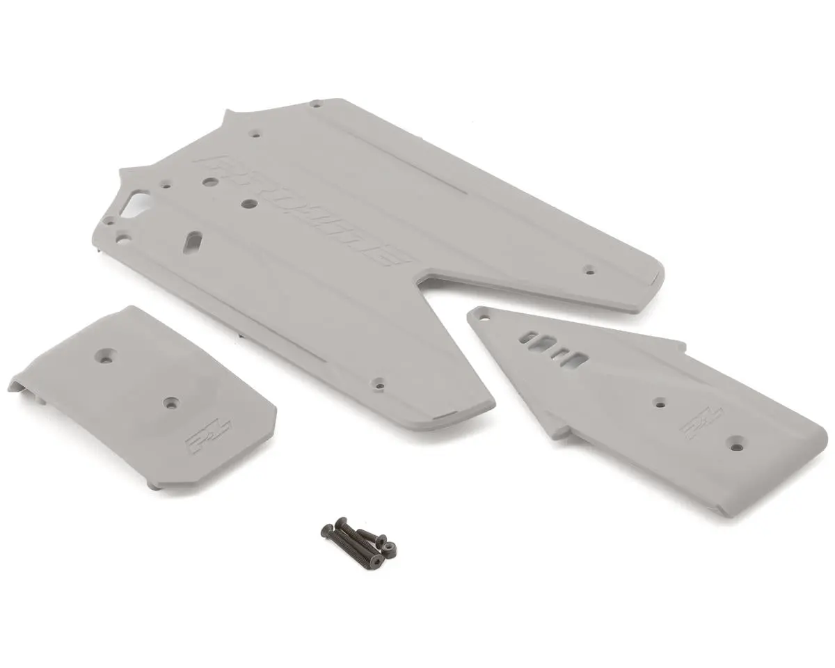 Arrma 3S Bash Armor Chassis Protector (Grey) (Front/Rear) (Long Wb) 1