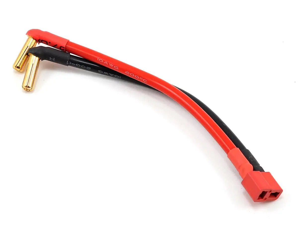 Heavy Duty T-Style Ultra Plug Race Lead (Female Plug To 5Mm Bullet) 1