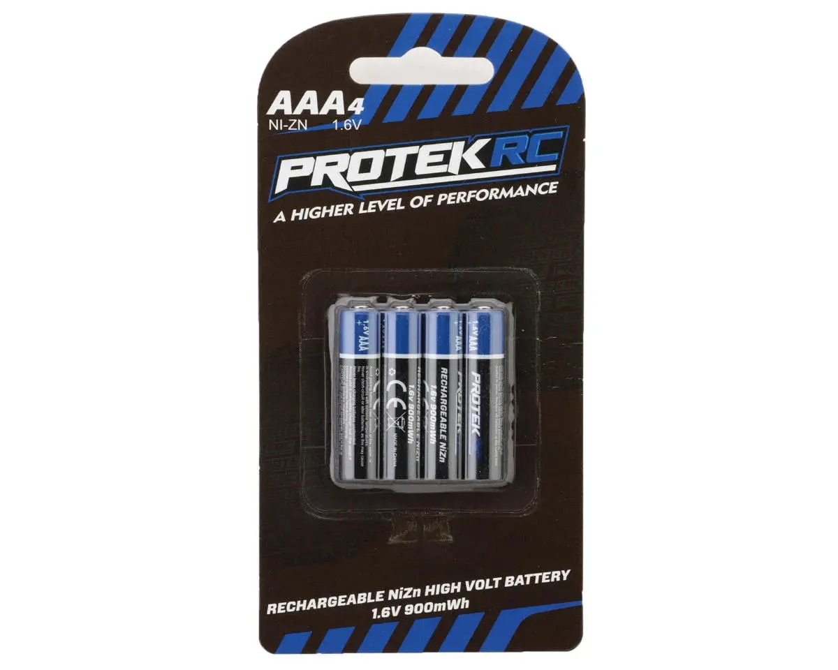 High Voltage Rechargeable Aaa Nizn Batteries (4) (1.6V/900Mwh) (Mini-Z) 1