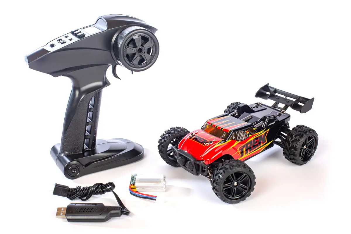 Mini Trek 1/24 Rtr Truggy - Red 1