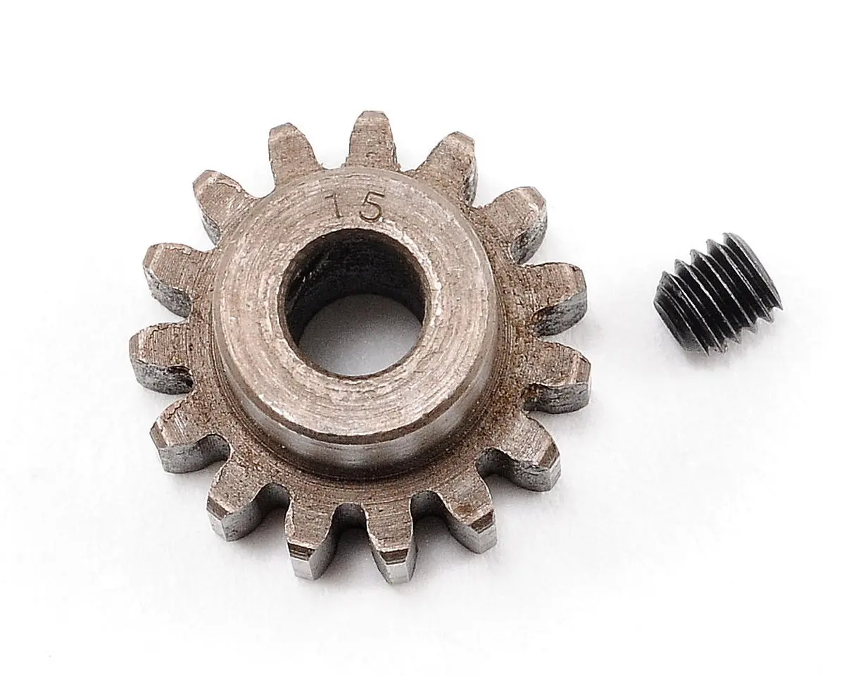 Extra Hard Steel Mod1 Pinion Gear W/5Mm Bore (15T) 1