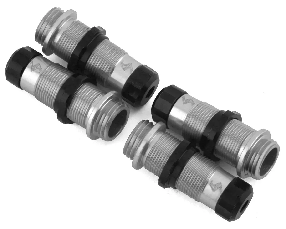 Samix Aluminum Threaded Shock Bodies For Traxxas Trx-4M (Silver) (4) 1