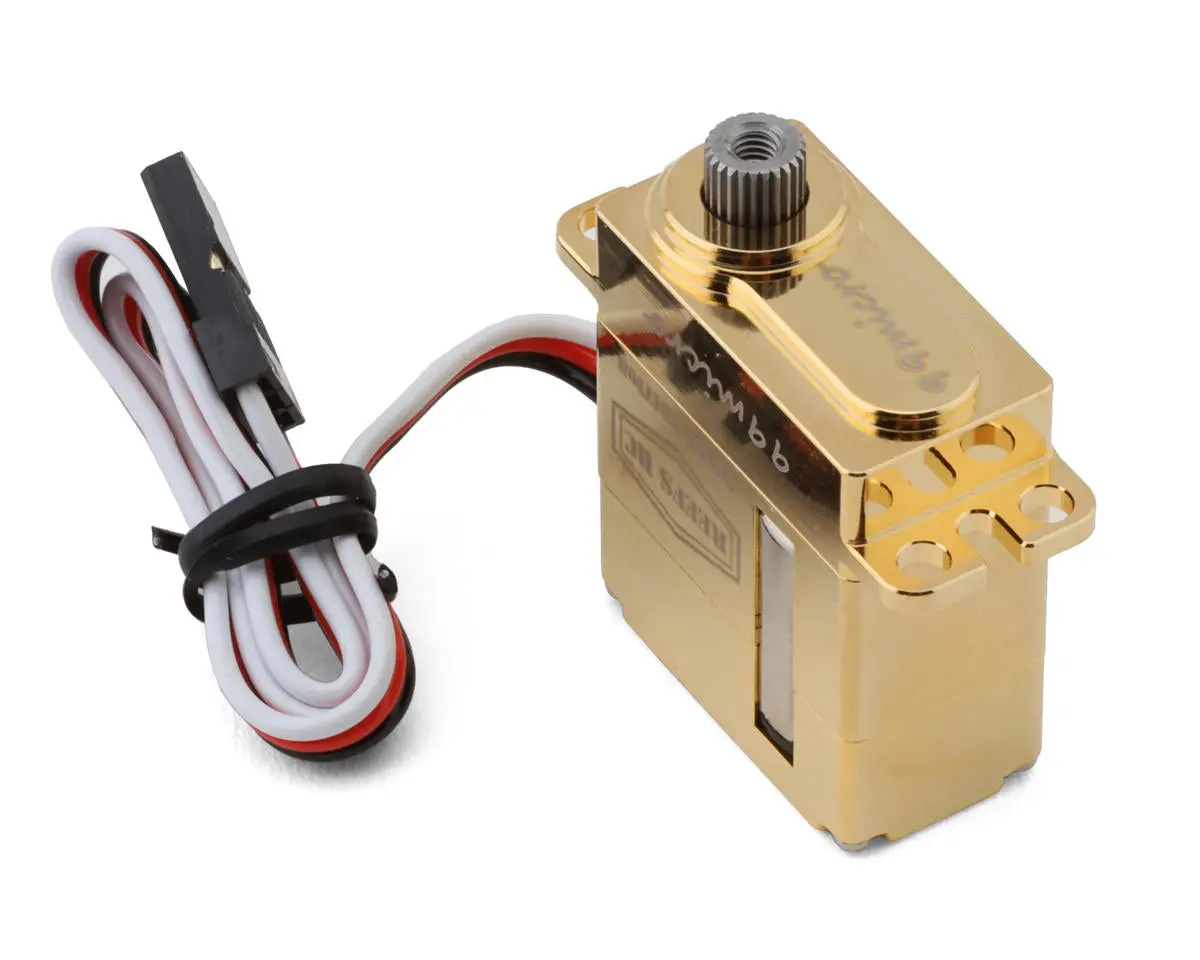 Reefs Rc 99Micro High Torque Metal Gear Digital Micro Servo (Hv) (Brass Edition) (36G) 1