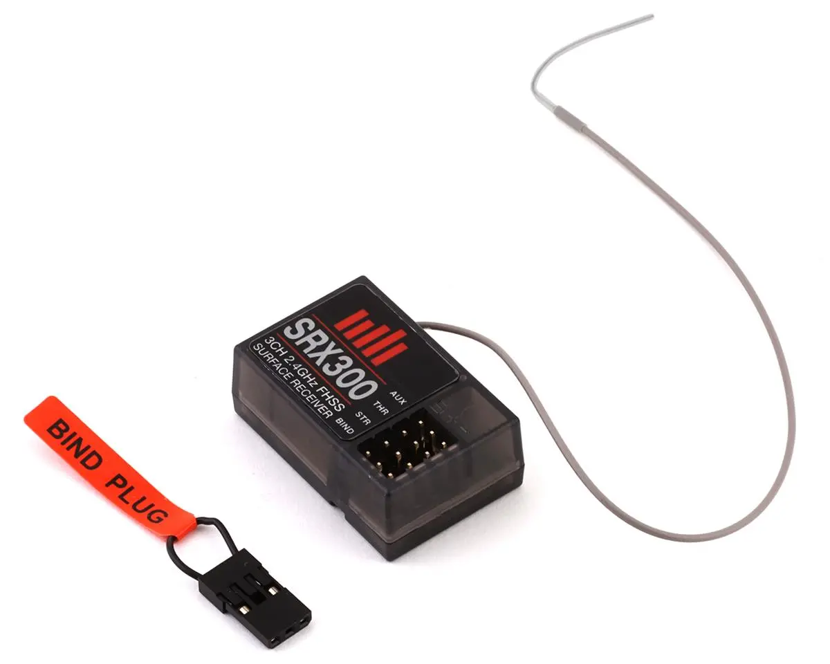 Spektrum Rc Srx300 Fhss 3-Channel Receiver 1