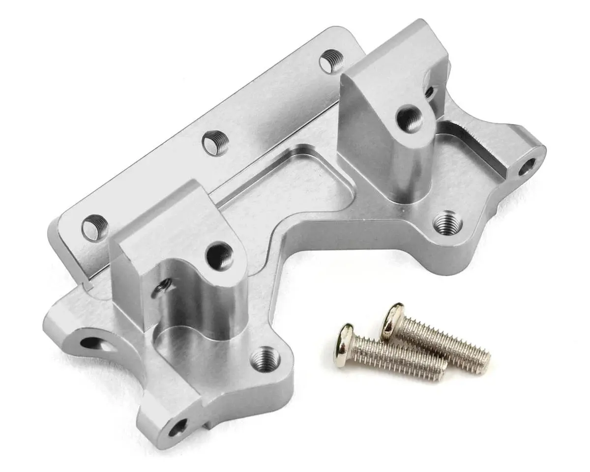 Aluminum Front Bulkhead For Traxxas Stampede/Slash/Rustler/Bandit/Dragslash (Silver) 1