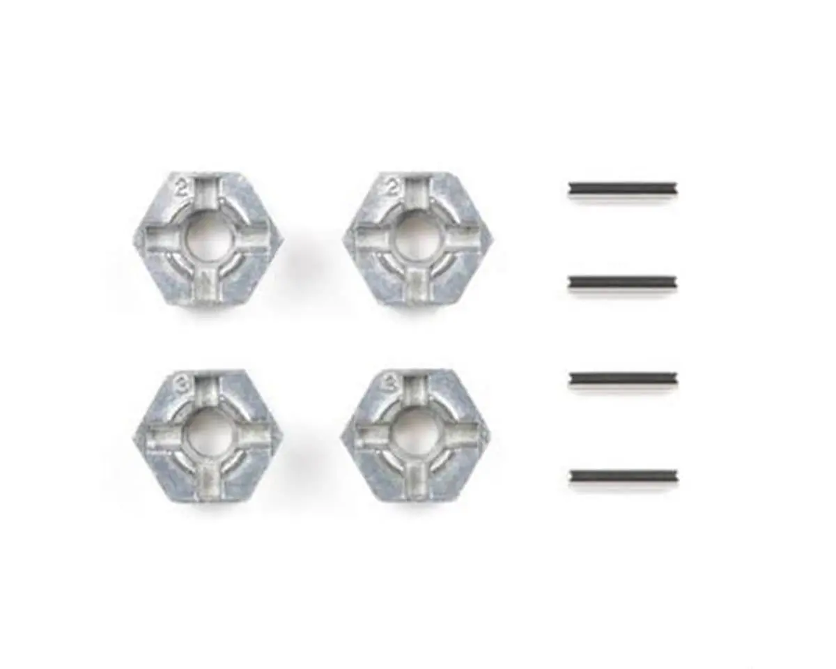 Tamiya Xv-01 Pin Wheel Adapter Set 1