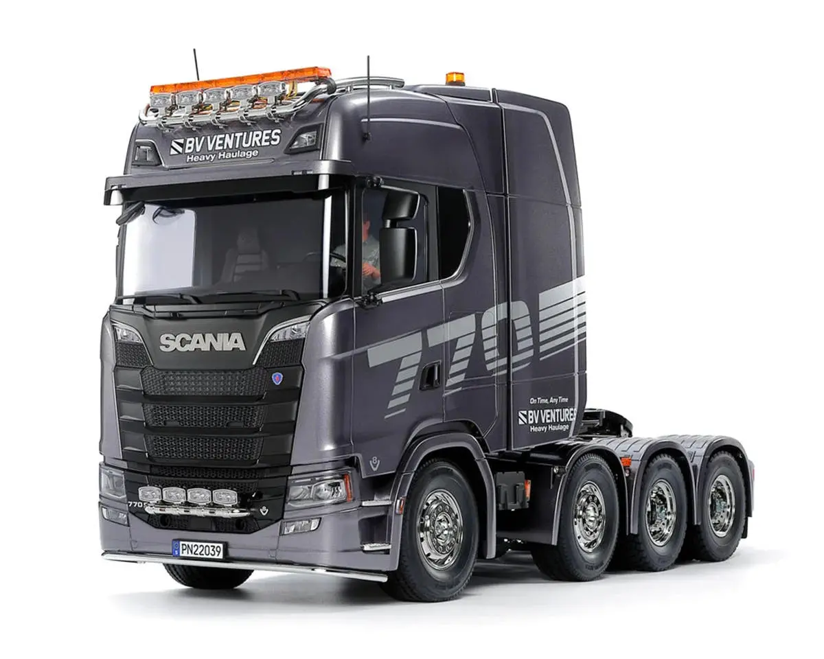 Tamiya 1/14 Scania 770 S 8X4/4 Semi Kit (Gun Metal Edition) 1