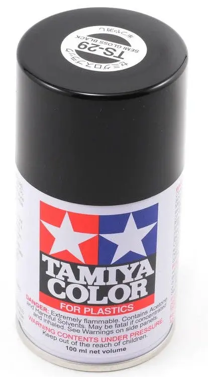 Ts-29 Semi-Gloss Black Lacquer Spray Paint (100Ml) 1