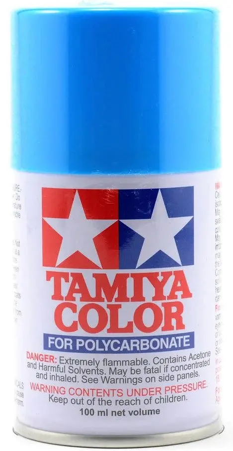 Tamiya Ps-3 Light Blue Lexan Spray Paint (100Ml) 1