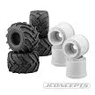 Fling Kings 2.6X3.8 Gold Compound - Combo - Includes Aggressor Wheels (White Only) 1