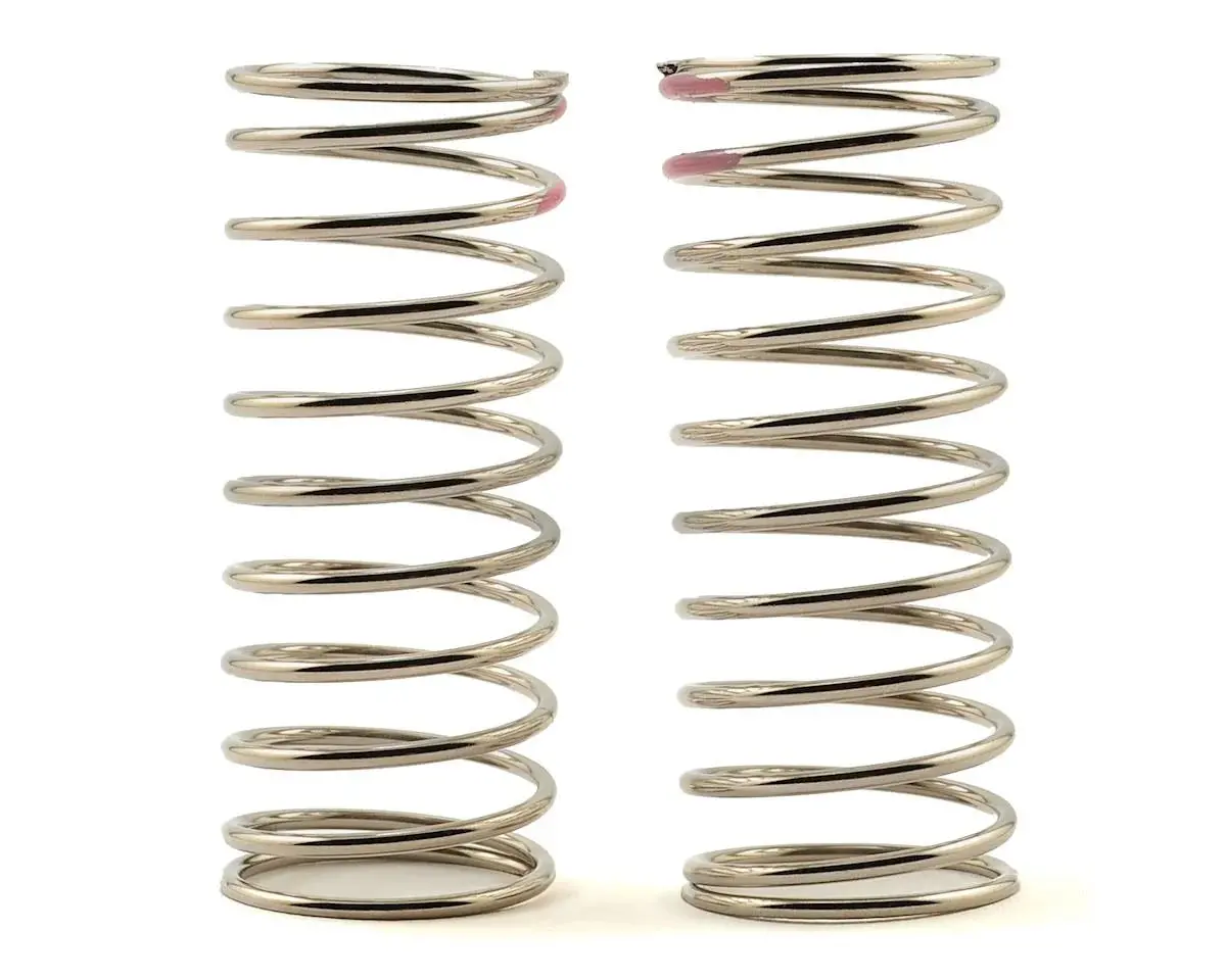 Low Frequency 57Mm Front Shock Spring Set (Pink - 3.82Lb/In) (1.6X11.0) 1