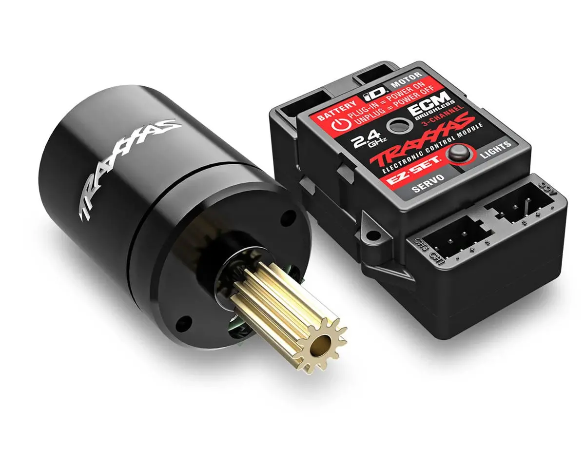 Trx-4M Brushless Foc Power System Combo (Waterproof) W/3350Kv Motor 1