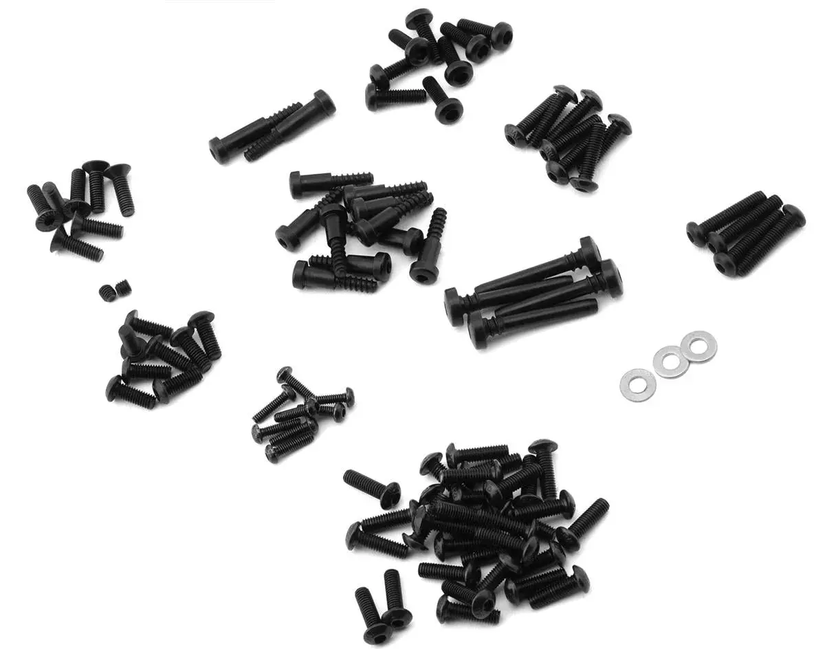 Rc Tamiya® Tt-02 Hex Head Screw Set W/Hex Head Shoulder & Pin Screws 1