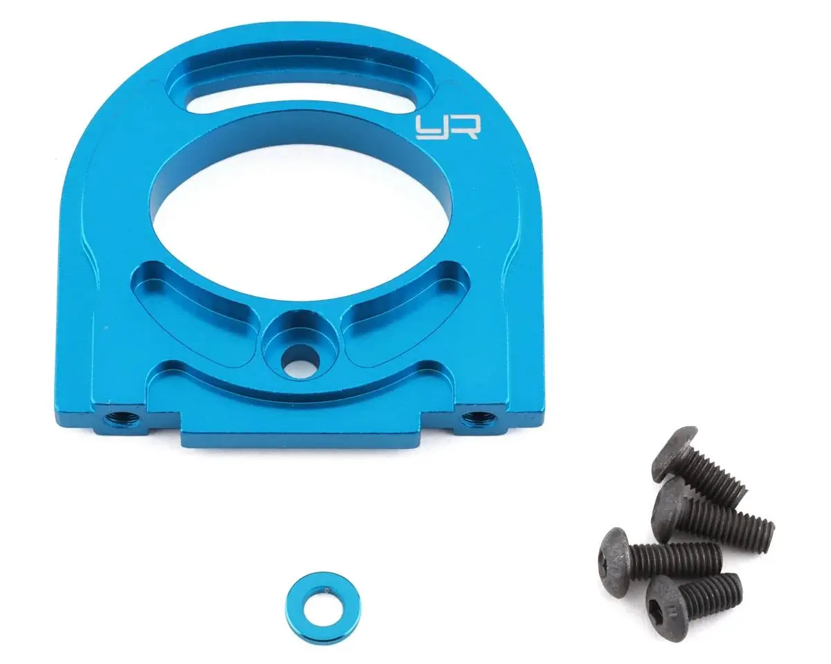 Yeah Racing Tamiya Tt-02 Adjustable Aluminum Motor Mount (Blue) 1